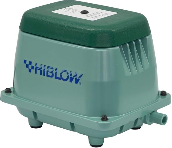 HIBLOW HP-80-0117 Septic Linear Air Pump with Brass Barb