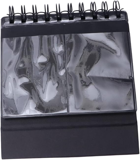 BESTOYARD Desk Calendar Style Photo Album Stylish Memory Album for Weddings Travel and Special Occasions Design High Capacity for Photos and Calendar Use