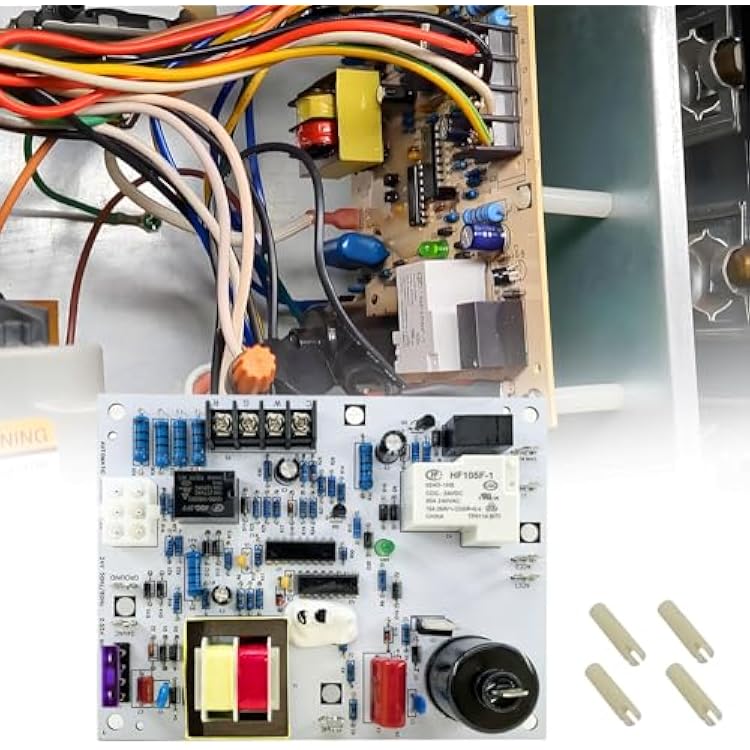 60105 Ignition Control Board for Mr Heater, HeatStar, Enerco MHU and HSU Series Overhead Compact Garage and Workshop Natural Gas and Propane Furnaces Up to 125,000 BTU 6-pin PCB Control Board