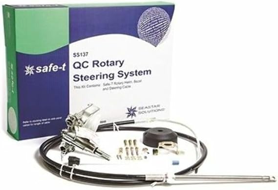 Dometic SeaStar Safe-T Quick Connect Rotary Steering Kit, SS137XX