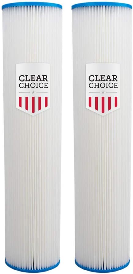 Clear Choice 20x4.50" 20 Micron Sediment Filter 20" RO 2-Pk Cartridge