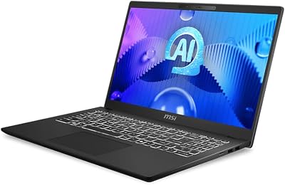 MSI Modern 15, Intel 14-Core Ultra 9 270H >i9-13900H, 15.6 FHD IPS Touchscreen, 64GB DDR4 RAM, 4TB SSD, Backit KB, Windows 11 Pro, MIL-STD-810H, Professional Laptop w MS Office & Accessories