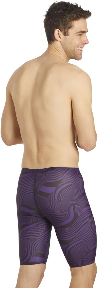 iSwim Boys' & Men's Athletic Jammer Swimsuit, Training Swim Shorts Swimming