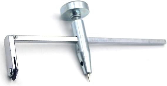 Jadeshay Drywall Circle Cutter Tool, 40cm Adjustable Drywall Compass Cutter Plasterboard Punch Tool for Plasterboard Notching
