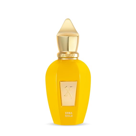 Xerjoff Erba Gold Eau de Parfum, 50ml / 1.7 fl oz Citrus Amber Unisex Perfume (Citrus, Amber, Vanilla)