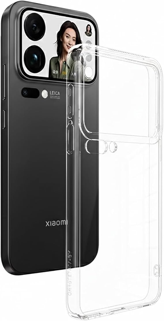 Microcase Xiaomi 17 Pro ile Uyumlu Slim Serisi Soft TPU Silikon Kılıf - Şeffaf AL3324