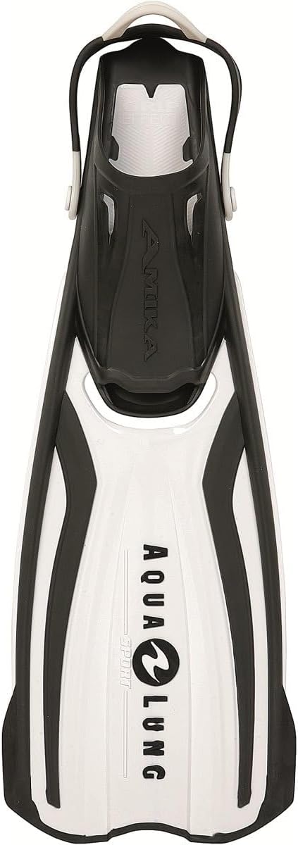 Aqua Lung Sport Amika Snorkelling Fin, White Artic, L/XL