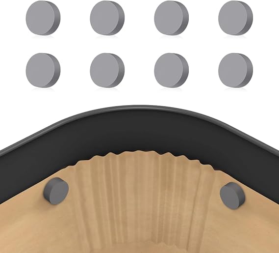 Aieve Air Fryer Magnets for Parchment Paper, 8 Pack Anti-Scratch Silicone Coated Magnets to Keep Air Fryer Paper Liners in Place Prevent Burning