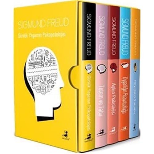 Sigmund Freud Seti 3 - 5 Kitap Takım Kağıt Kapak – 7 Haziran 2023