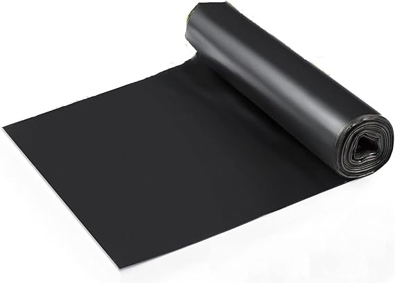Pond Liner Pond Skins 20Mil HDPE Pond Products for Koi Ponds Streams Fountains Water Garden, Pond Supplies Waterproof Geomembrane (Size : 7x10ft 2 * 3m)