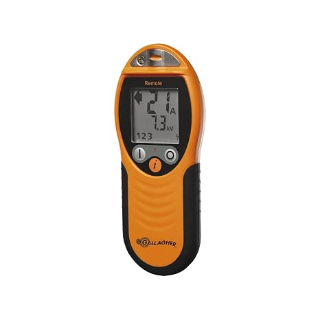 Gallagher i Series Fence Remote & Fault Finder - Electric Fence Tester with Remote Control, Up to 15 kV, Water Resistant Design, Compatible with i Series & MX7500 Energizers - 9V Battery Included
