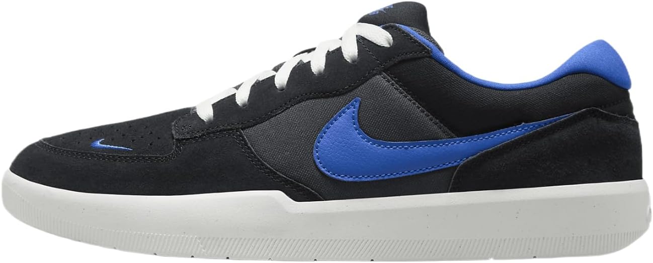 Nike SB Force 58 Skate Shoes (DV5477-004, Black/Anthracite/Summit White/Hyper Royal) Size 5.5