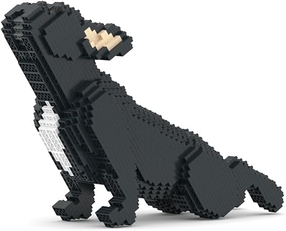 JEKCA French Bulldog 05S-M03 | Dog Plastic Building Blocks | Age 14+