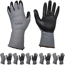 Lightweight Nitrile Palm Work Gloves