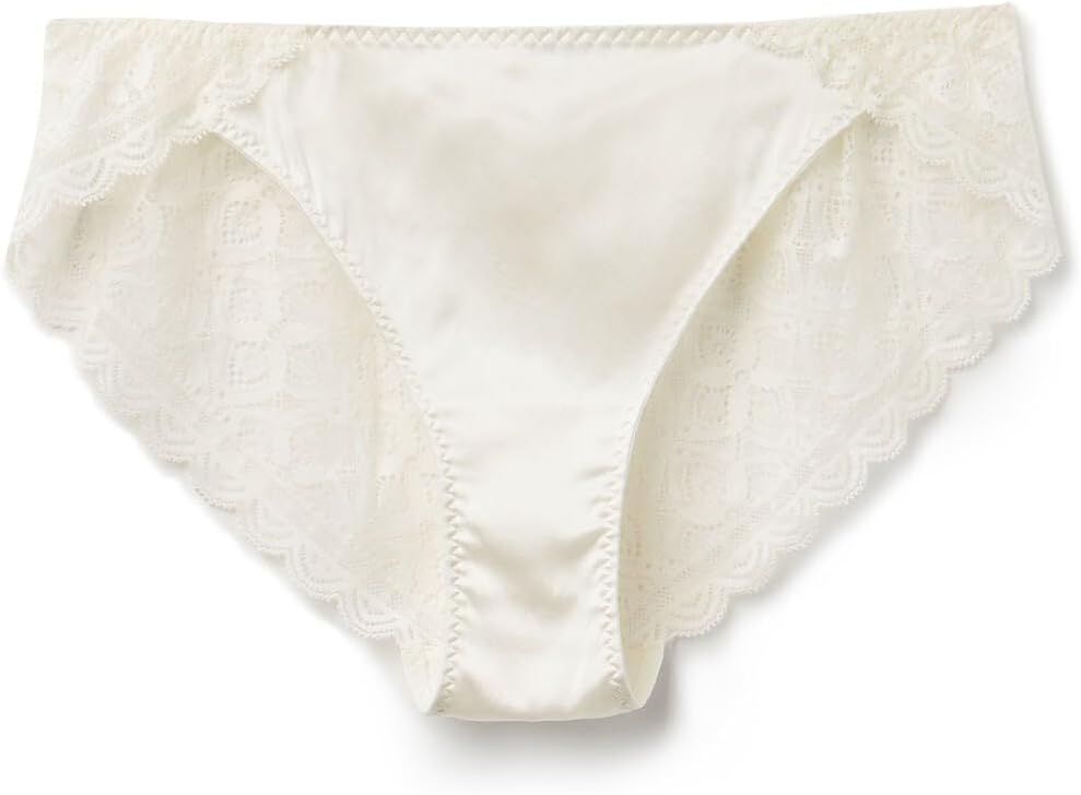 Intimissimi Lace and Silk Bikini Briefs