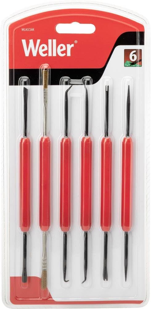 Weller Solder Aid Kit 6 Double sided Tools (WLACCSAK-02)