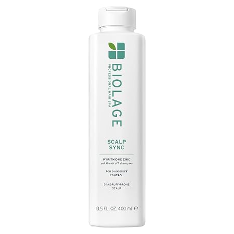 Biolage Scalp Sync Anti-Dandruff Shampoo Controls Dandruff | Controls Itchy Scalp, Cleanses Hair, Moisturizing, Dandruff Relief, For Scalp and Hair Health, Vegan & Cruelty-Free