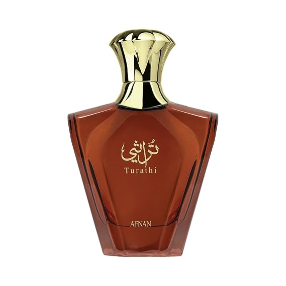 Afnan Turathi Brown for Men Eau de Parfum, 3.04 Fl. Oz