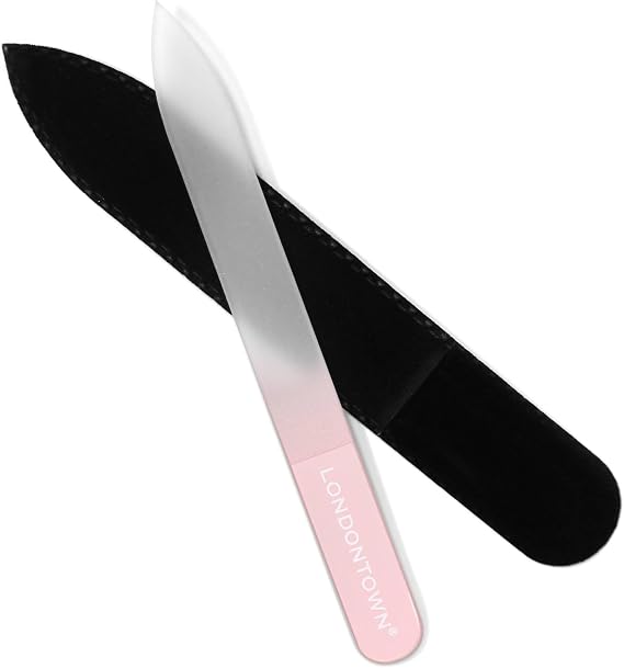 LONDONTOWN Glass Nail File, Petal