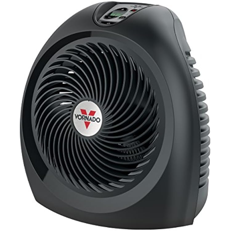 Vornado AVH2 Plus Whole Room Heater with Automatic Climate Control, Black