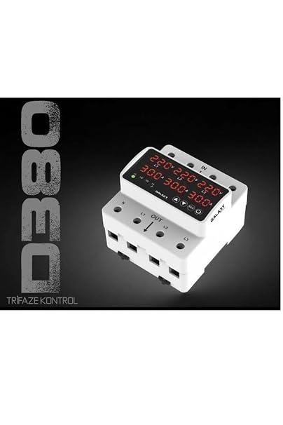 D380 Trİfaze Daİre Voltaj Koruyucu