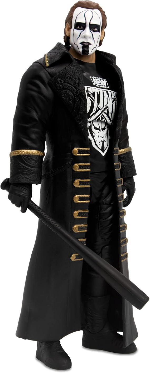 All Elite Wrestling - 6-Inch Sting Figure with Accessories - AEW Unmatched Collection Series 2 - Luminaries