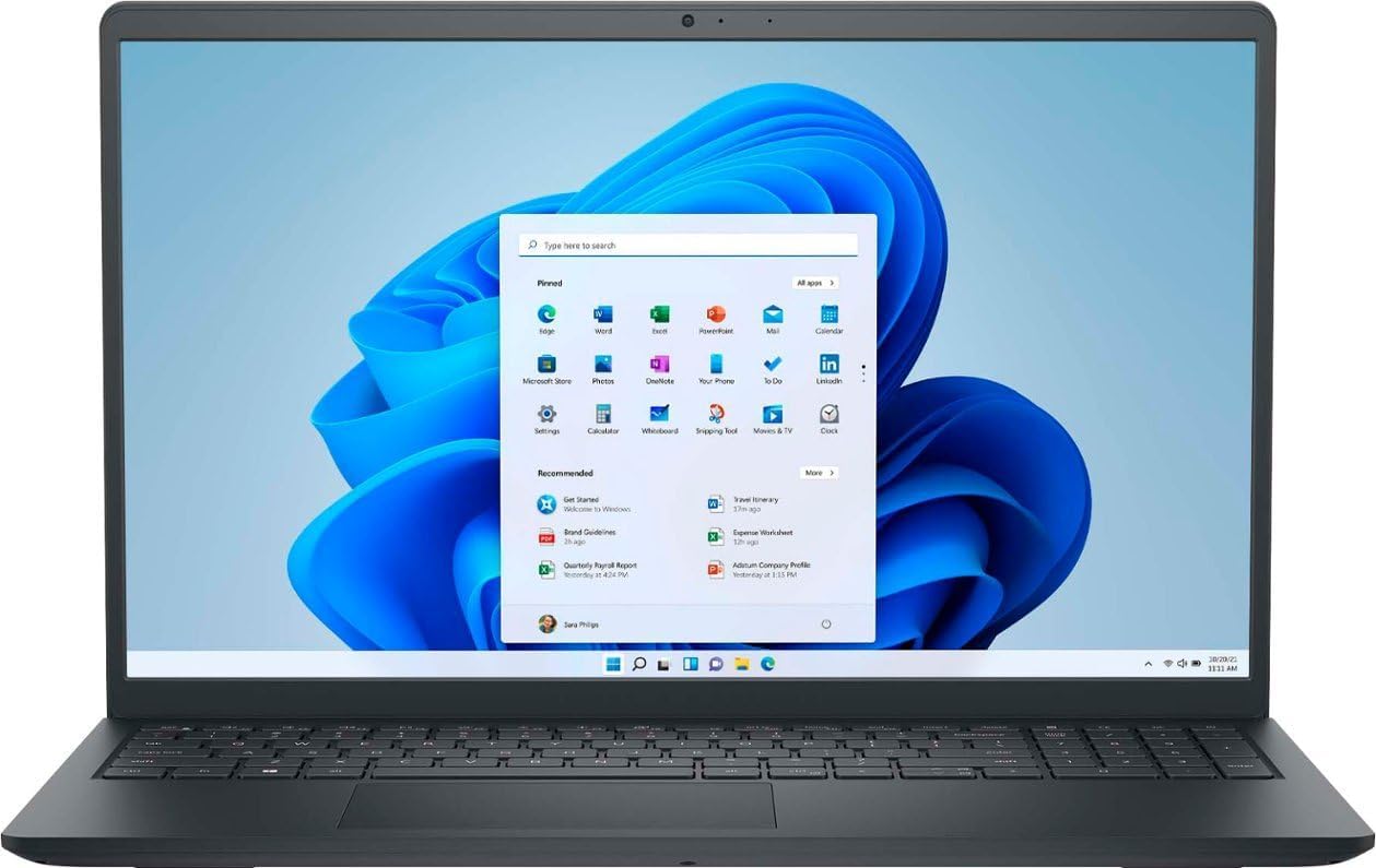 Dell 2024 Laptop | Inspiron 15 3000 | 15.6 1920 x 1080 Touch IPS | AMD 6-Core Ryzen 5 7530U | AMD Radeon Graphics | 16GB DDR4 | 512GB SSD | Win11 Home | Wi-Fi 5 - BT 5-720p HD Camera - Carbon Black