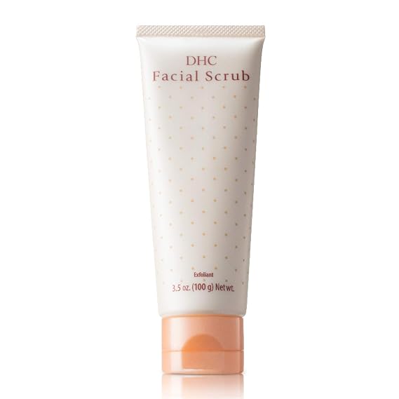 DHC Facial Scrub, Gentle Apricot Facial Exfoliator, Microbead-Free, 3.5 oz