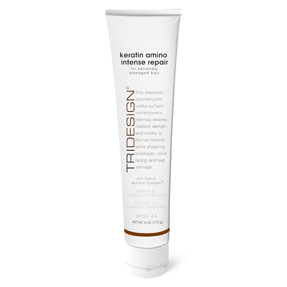 TRIDESIGN Keratin Amino Intense Repair Hair Mask - 6 oz