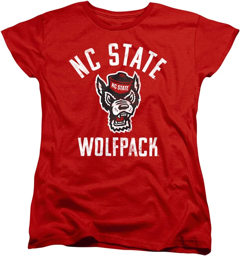 North Carolina State University Official Ncsu Wolfpack Logo Womens T Shirt