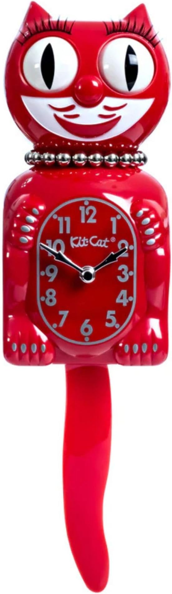 Kit Cat Klock Retro Red Lady