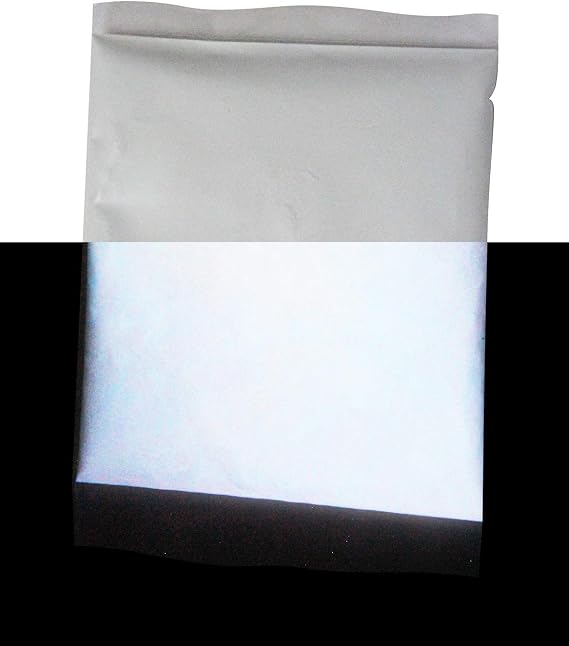 1oz (30g) WHITE Glow in The Dark Neutral Invisible Strontium Aluminate Glow in The Dark Fluorescent Pigment Powder