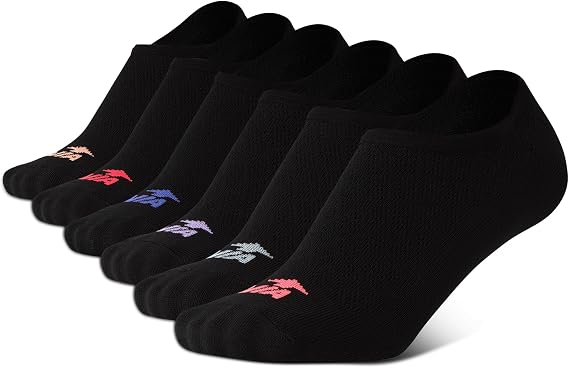 Avia Women's Low Cut Socks, 6-Pack - Performance Stretch Athletic Socks for Women (4-9)