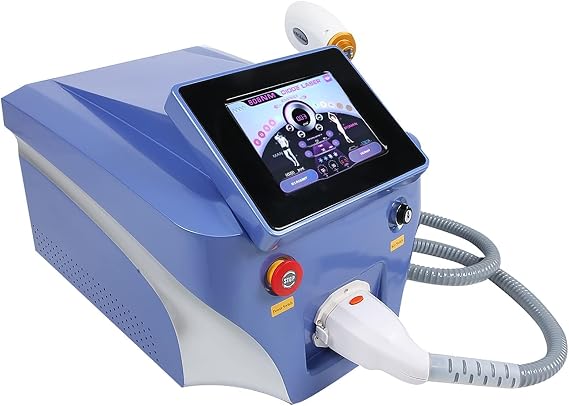 Laser Hair Removal Device, 808nm Diode Technology with 3 Wavelength Settings - Portable Permanent Hair Remover for Women & Men