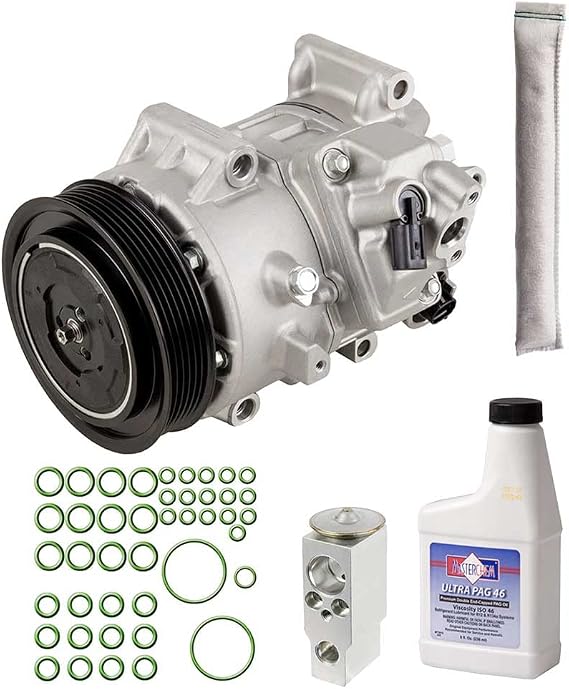 AC Compressor & A/C Kit For Toyota Camry 2.5L 4-Cyl non-Hybrid 2012 2013 2014 2015 2016 - BuyAutoParts 60-81744RK NEW