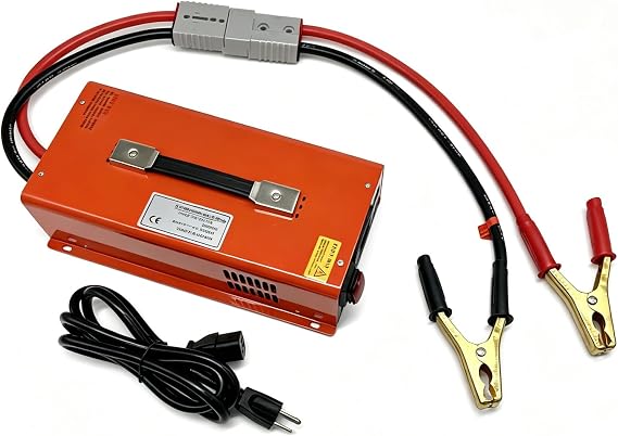 12V LiFePO4 Battery Charger 80Amp, 14.6V Output with Aluminum Housing