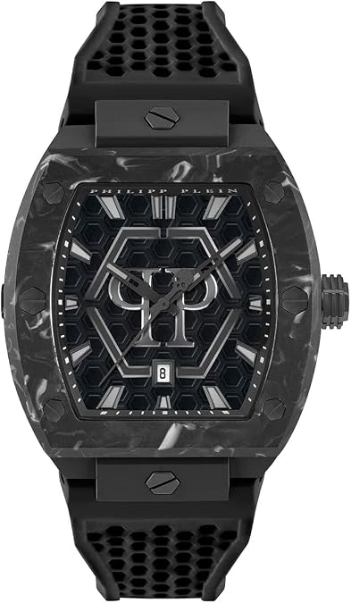Philipp Plein Men's Watch Analogue Quartz The Hexagon Phantom Stainless Steel