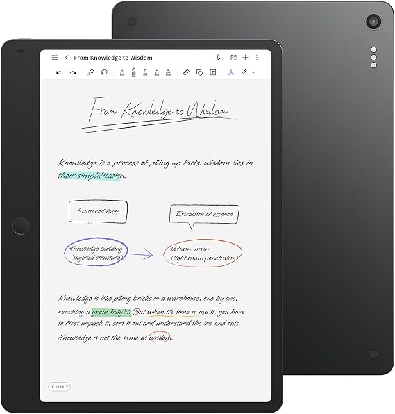 TCL Note A1 NXTPAPER | 11.5" NXTPAPER Pure Display | 3A Crystal Shield Glass | AI Toolbox | 16.7 Million Display | Paper-like Writing | Inspiration Space