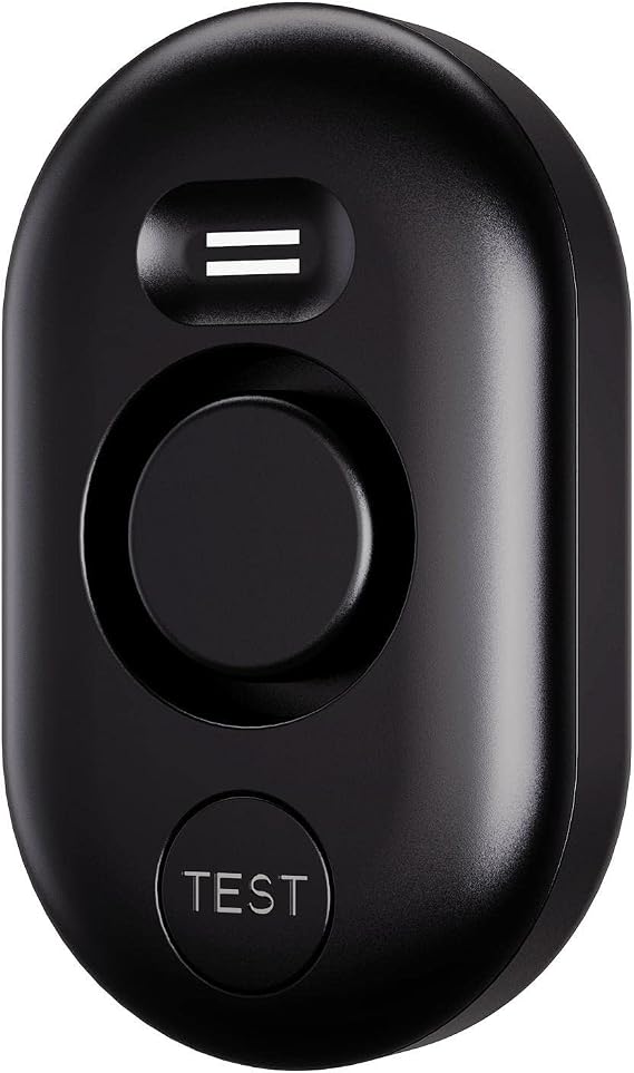 Water Leak Detector Sensor Alarm: Home Water Flooding Monitor Smart Sink Overflow Monitoring Adjustable Wet Moisture Alert Pipe Leakage Drip Detection Warning for Basement Floor (1 Sensor)