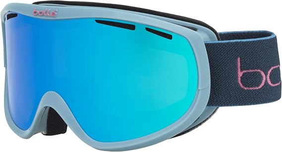 Bolle Sierra Shiny Black & Gold/Sunshine Small-Medium Ski Goggles