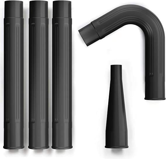 Sealegend Gutter Cleaning Tools for 2-1/2 in. Wet/Dry Vacuum Cleaner, Shop Vac Hose Attachments for Cleaning or Blowing Debris from Gutters Up to 4.8FT, 2-1/2 in. Shop Vac Accessories