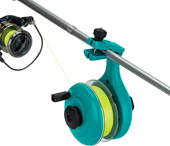 THKFISH Fishing Line Spooler, Adjustable Fishing Line Winder, Portable Fishing Reel Spooler