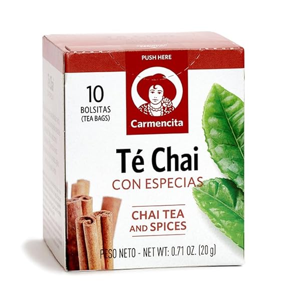 Carmencita. Chai Tea and Spices (10 teabags). 20g (0.70oz)