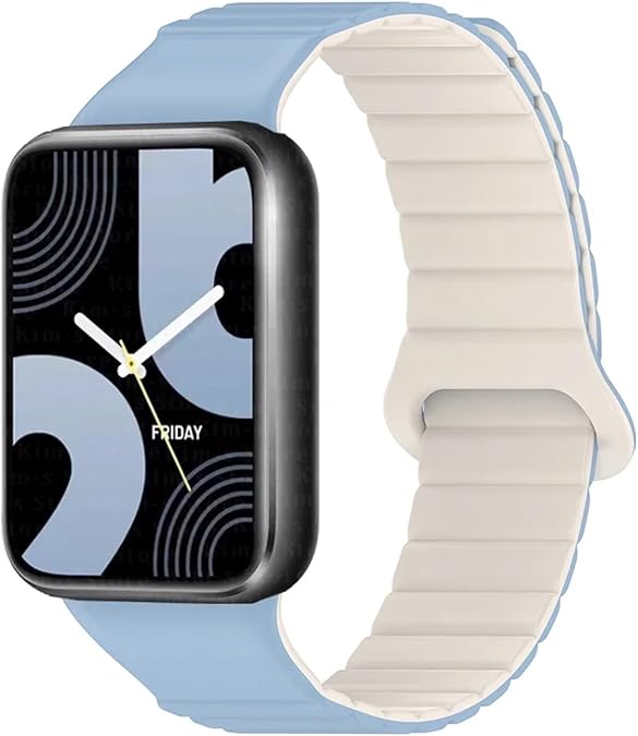 Silicone Magnetic Band for Original Xiaomi Miband 9 Pro/Redmi Watch 4 Strap Watchband Bracelet for Mi Band 8 Pro Wristband