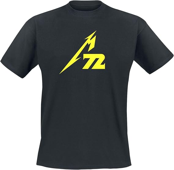 Metallica Strobes (M72) Men's T-Shirt Black M Band Merch Bands M