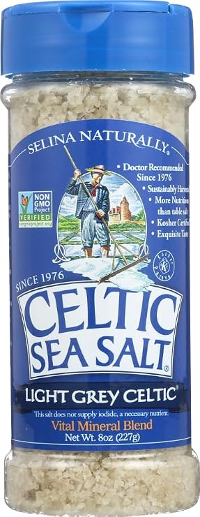 Celtic Sea Salt Lt Grey Shaker