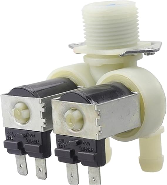 Compatible for Beko 2901250100 AC220-240V ,Washing Machine Water Inlet Valve Washing Machine Water Inlet Solenoid Valve Parts