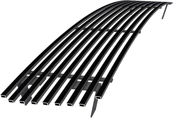 APS Compatible with 1988-1992 Chevy Camaro Lower Bumper Black Billet Grille Grill Insert C85241H