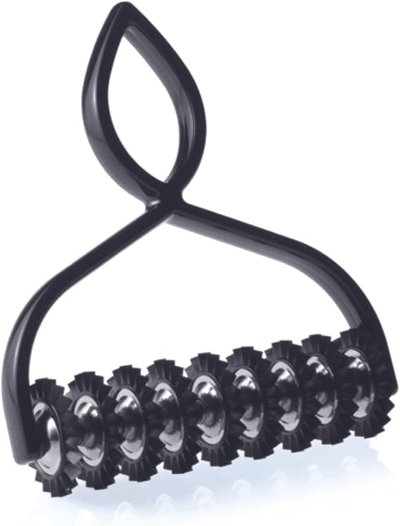 Marcato Atlas Made in Italy Pasta Cutter Bike, 9 Interchangeable Wheels, Black