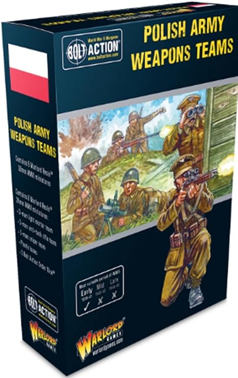Warlord Games Bolt Action: Polish Army Weapons Teams